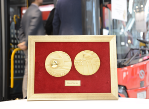 Urbino 18.75 electric bus received the Kielce Fair Medal as the best product in the Buses category at the 16th International Fair of Public Transport