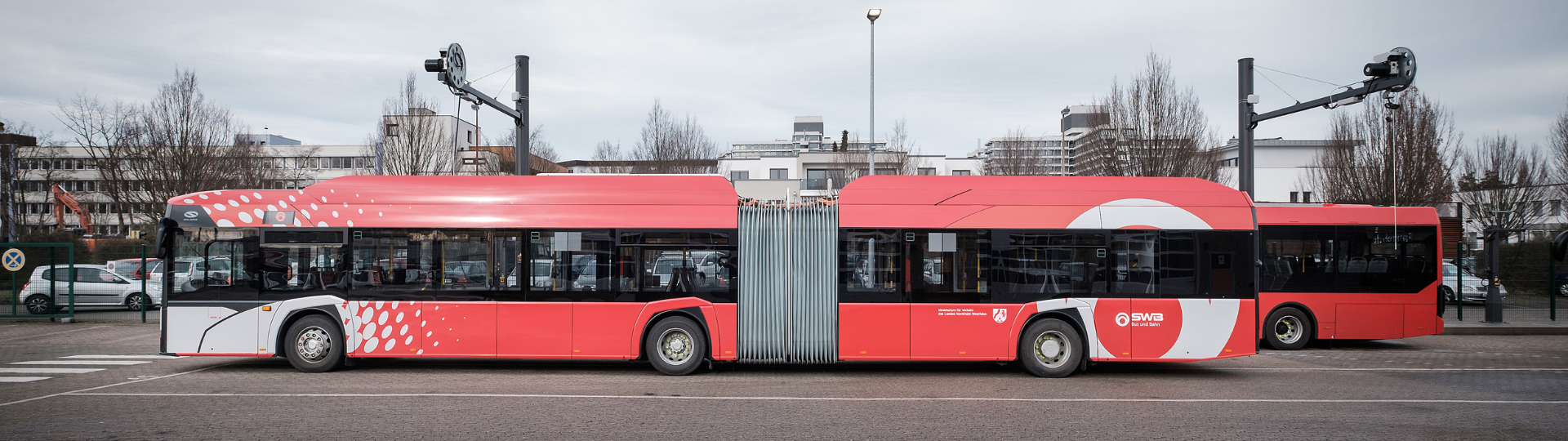 The future is electric: Three zero-emission Solaris buses make it to Bonn