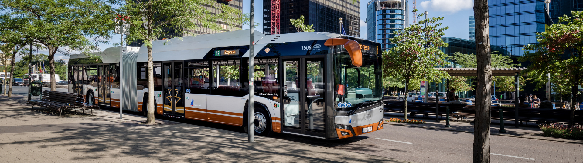 Aarhus wird die erste dänische Stadt mit elektrischen Solaris-Bussen