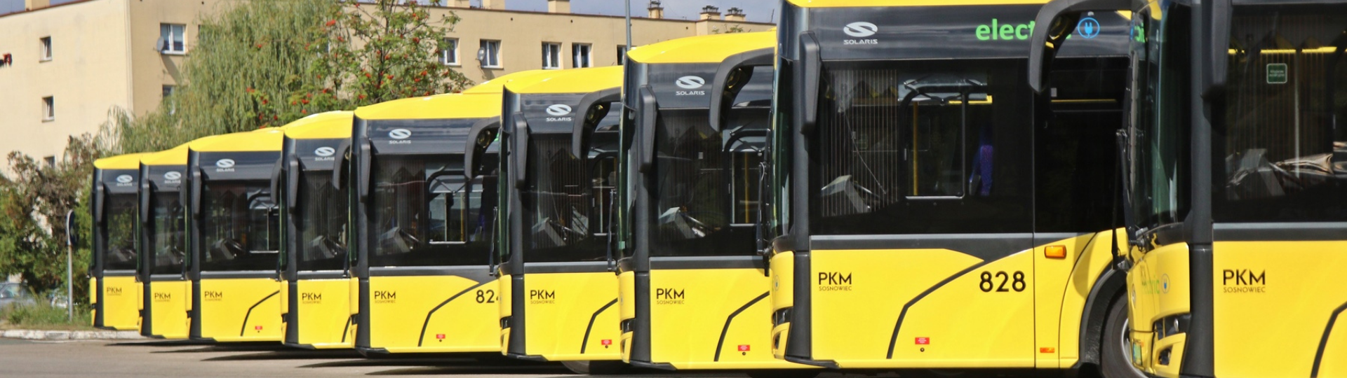 14 elektrische Solaris-Busse in Sosnowiec