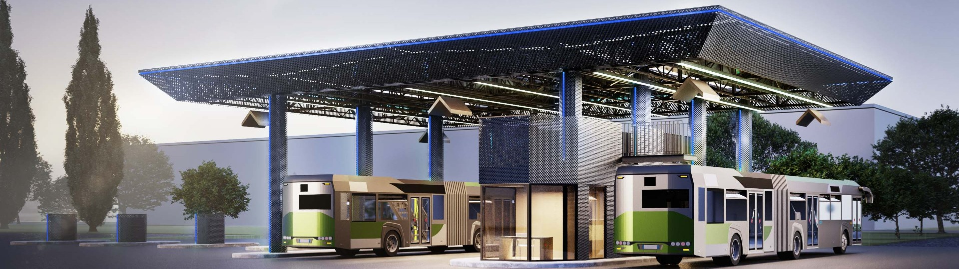Solaris Charging Park – innowacyjna stacja ładowania pojazdów elektrycznych