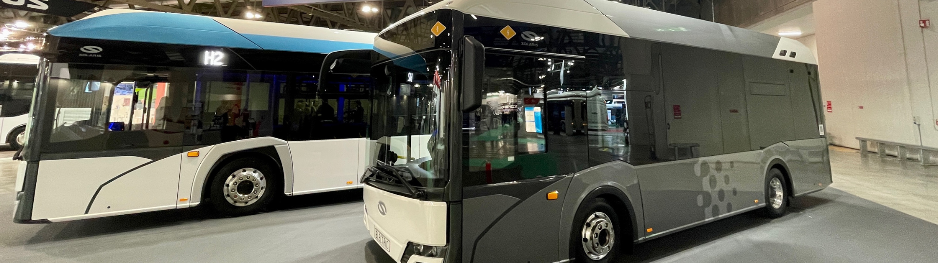Solaris presents its articulated hydrogen bus and electric midibus at Next Mobility Exhibition 2022 in Milan