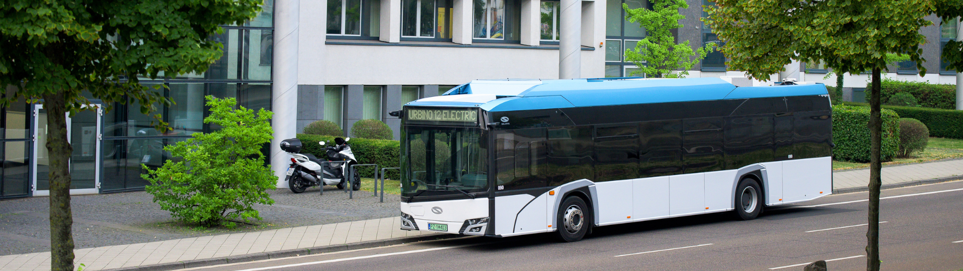 Flagowy autobus elektryczny Urbino 12 electric na testach w MPK Kraków