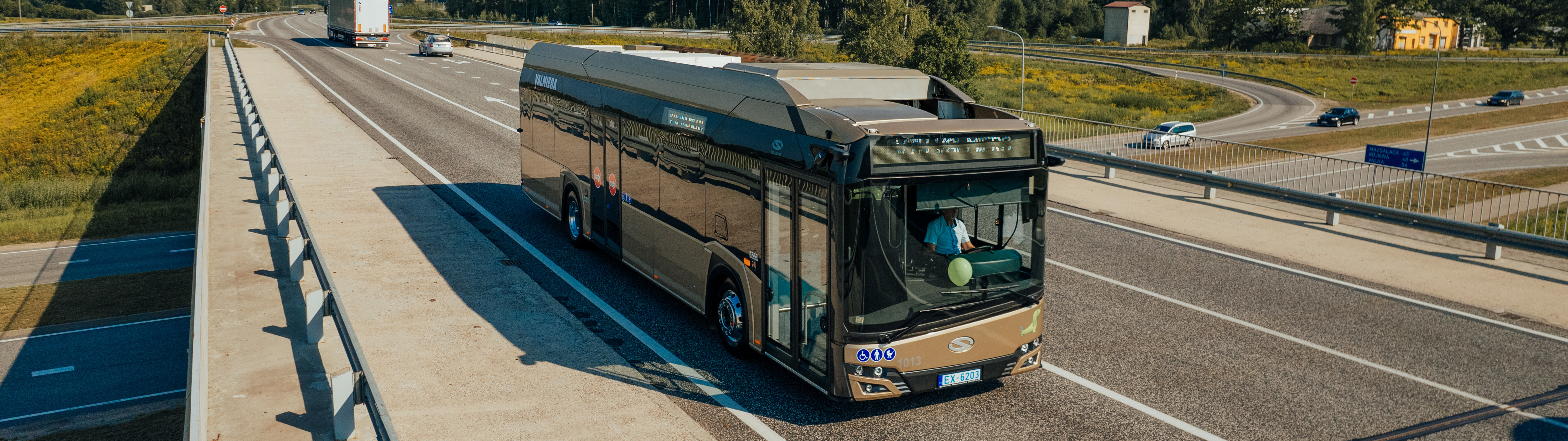 Dostawy elektrycznych autobusów Solaris na Łotwę