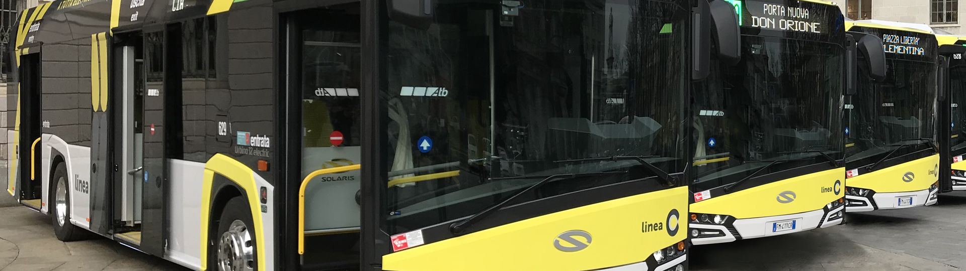 Solaris hat 12 Elektrobusse nach Bergamo geliefert