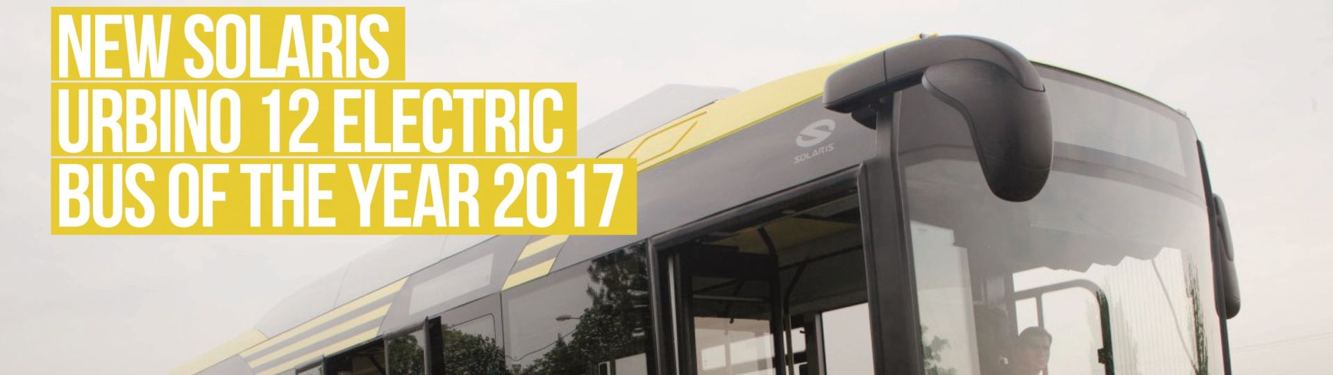 Elektryczny Solaris Urbino autobusem roku 2017!