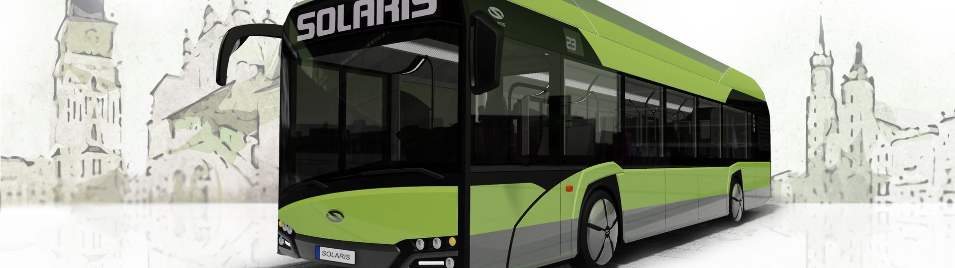 Solaris lanserer en ny hydrogenbrenselcelle-drevet buss.