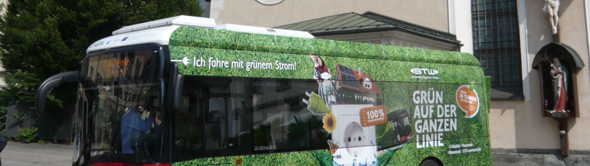 Elektryczny autobus marki Solaris rozpoczął kursy w austriackim Klagenfurcie