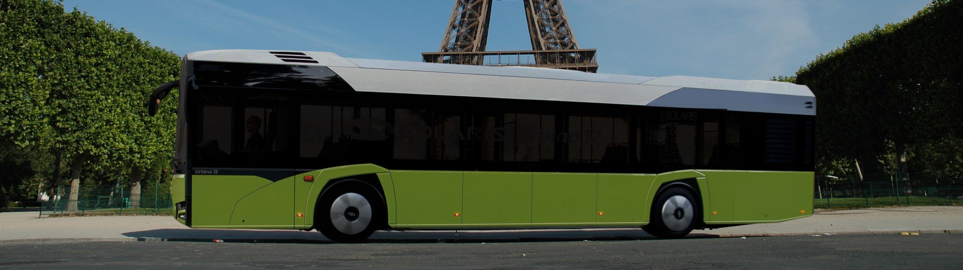 Paryż testuje autobus elektryczny firmy Solaris