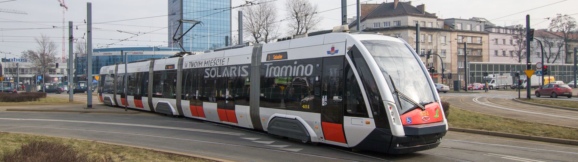Solaris Tramino na testach w Krakowie
