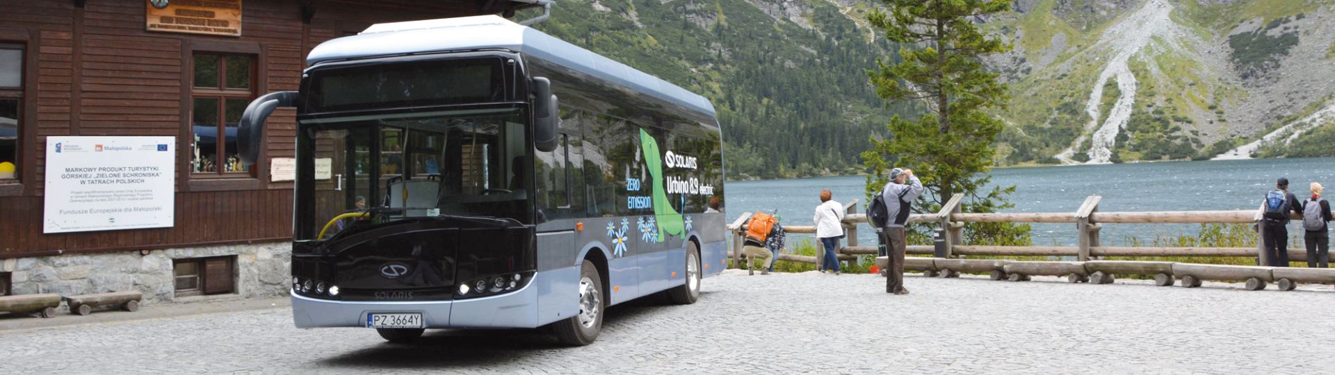 Zakopane testuje elektryczny autobus marki Solaris