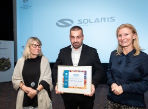Solaris bekommt den Preis für das beste Debüt im Wettbewerb „Nachhaltigkeitsberichte“.