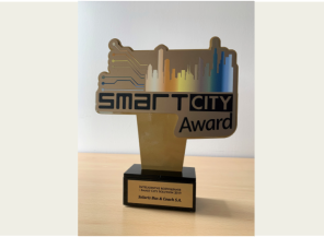 Auszeichnung für Solaris in der 11. Ausgabe des Smart City Forums in der Kategorie Smart City Solution