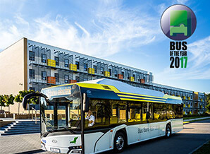 Premio per l'autobus dell'anno nel 2017 per il nuovo Solaris Urbino 12 elettrico