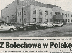 Bus production begins in&nbsp;Bolechowo, near Poznań