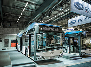 Launch of&nbsp;the Solaris Urbino hydrogen – a&nbsp;bus generating electricity on&nbsp;board