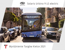 Urbino 9 LE&nbsp;electric - Wyróżnienie Targów Kielce
