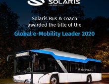 Solaris Bus & Coach Global e-Mobility Leader 2020