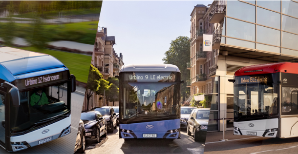Transexpo Kielce 2021: Solaris stellt vier emissionsfreie Busse vor